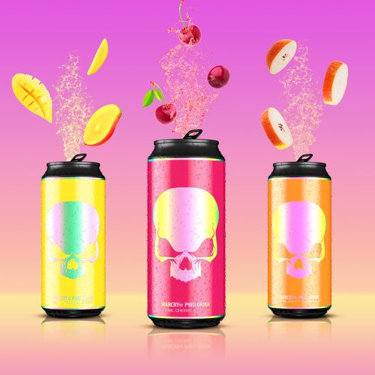 Warcry Pre-Workout – Cherry Iced Tea | Genius Nutrition | 330ml - product photo 1, Pre-Workout & Energy & SPORT.