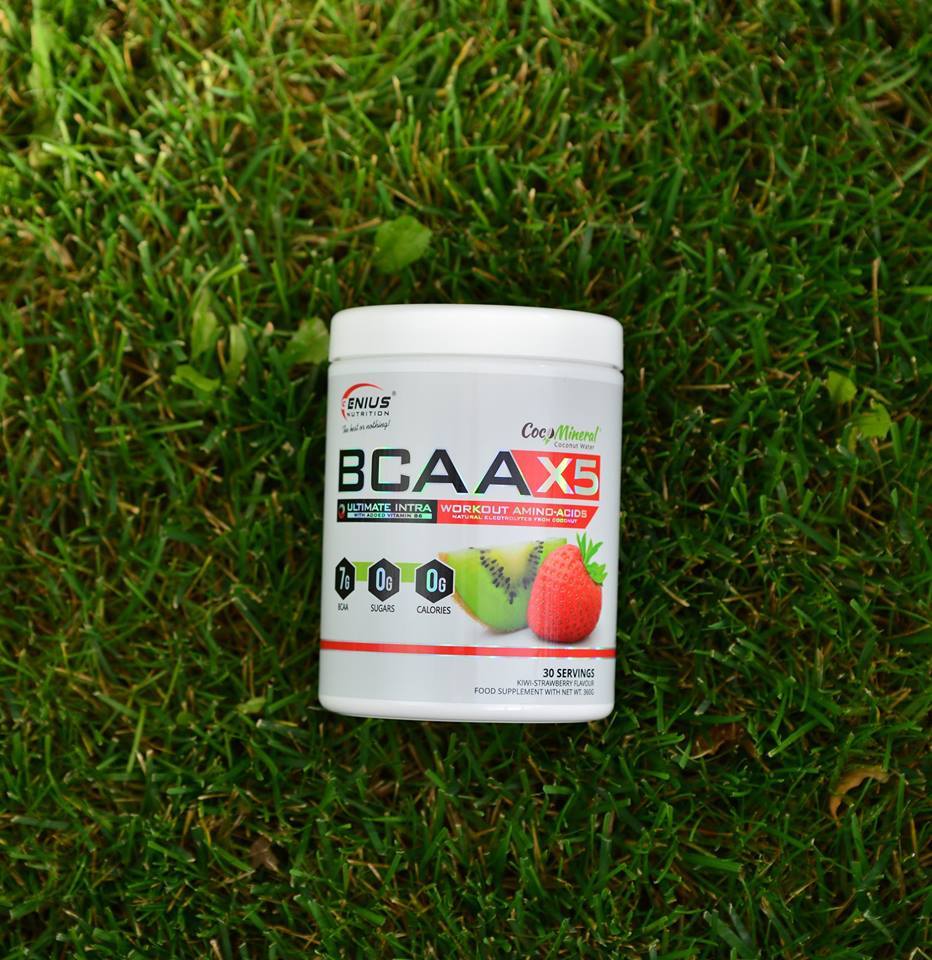 BCAA-X5 – Advanced Amino Acid Complex | Genius Nutrition | 360g - Science-Backed Performance BCAA-X5 – Advanced Amino Acid Complex | Genius Nutrition | 360g - product photo 1, Amino Acids & SPORT.
