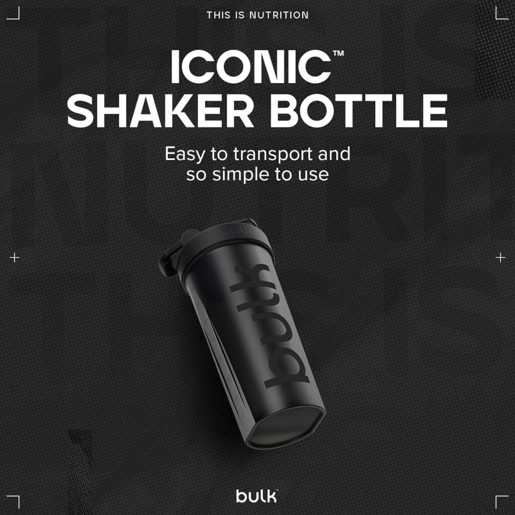 Iconic Shaker Bottle 750ml White | BULK | - Science-Backed Performance Iconic Shaker Bottle 750ml White | BULK | - product photo 2, GEAR & Shakers & Drinkware.