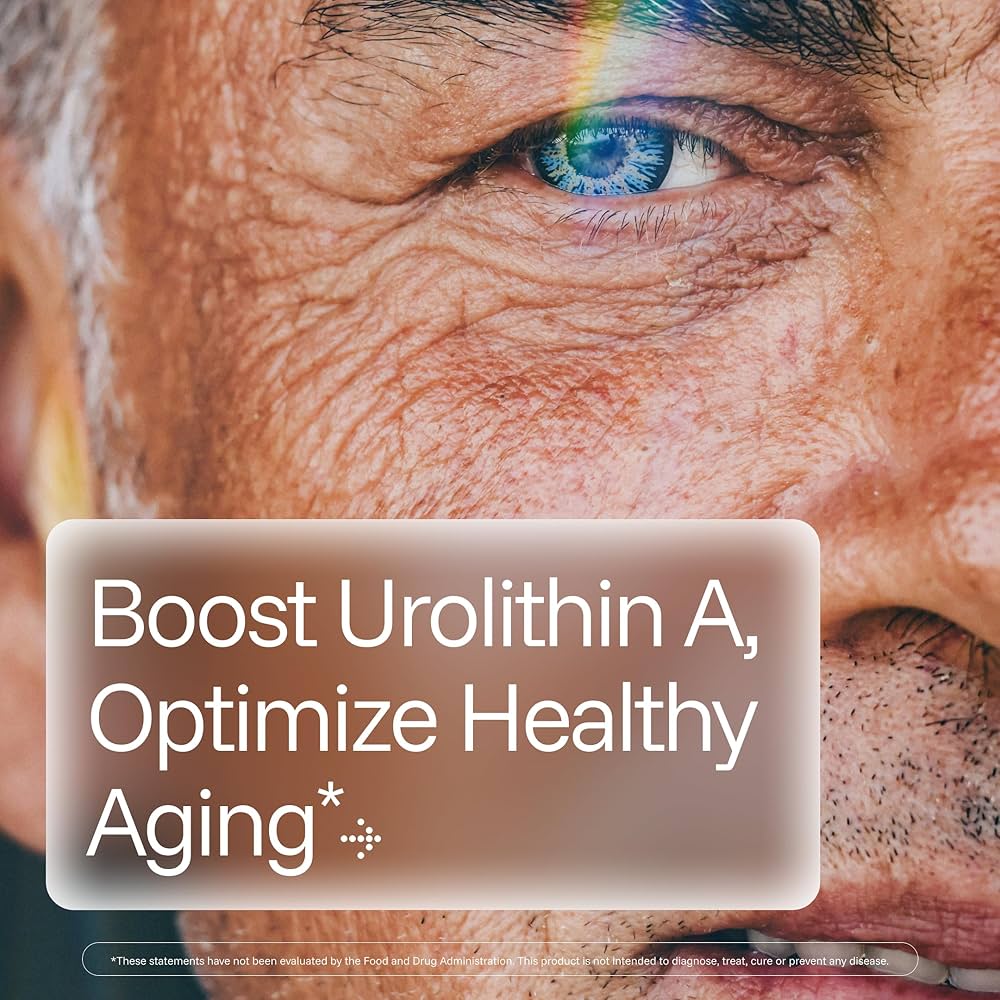 Urolithin A 500mg – Advanced Mitochondrial Support | OLY | 60 Vcaps - product photo 1, Autophagy & Senolytics & LONGEVITY.