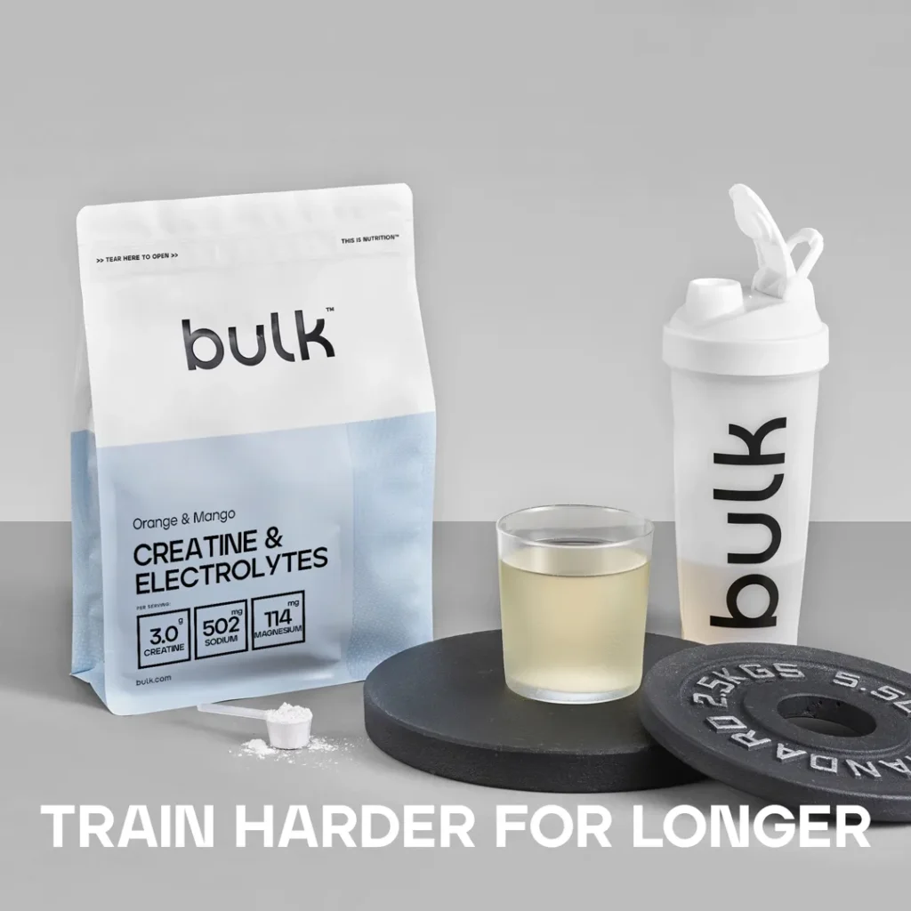 Creatine & Electrolytes – Performance Formula | BULK | 312g - Science-Backed Performance Creatine & Electrolytes – Performance Formula | BULK | 312g - product photo 1, Creatine & Electrolytes & Hydration.