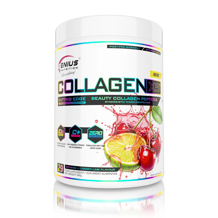 Collagen-X5 – Advanced Collagen Peptides | Genius Nutrition | 360g - Science-Backed Performance Collagen-X5 – Advanced Collagen Peptides | Genius Nutrition | 360g - product photo 3, HEALTH & Joints & Collagen.
