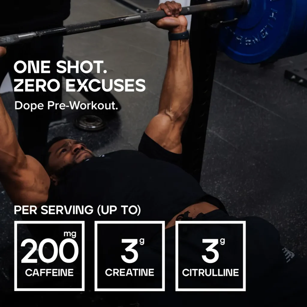 Dope Pre-Workout – High-Energy Pre-Workout Supplement with Caffeine | BULK | 510g - Science-Backed Performance Dope Pre-Workout – High-Energy Pre-Workout Supplement with Caffeine | BULK | 510g - product photo 1, Pre-Workout & Energy & SPORT.