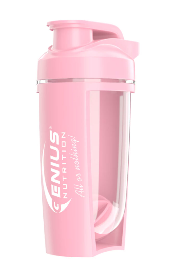 G Shaker 500ml Pink | Genius Nutrition | | Clinical-Grade Longevity Protocol, GEAR & Shakers & Drinkware supplement.