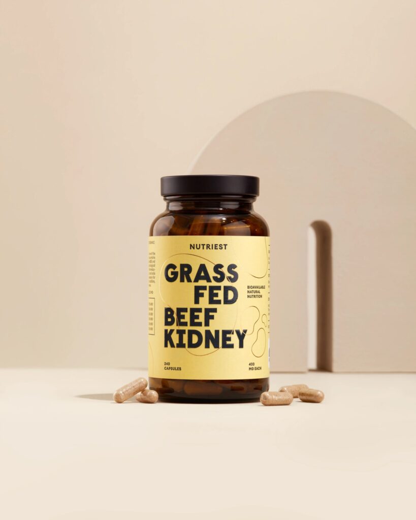 Grass-Fed Beef Kidney – Ultimate Organ Complex | Nutriest | 240 Caps - product photo 1, Ancestral Beef Organs & HEALTH.