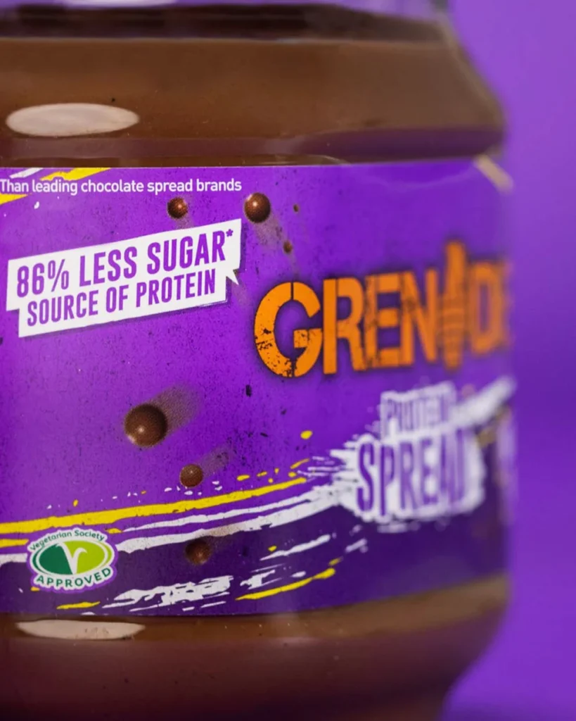Grenade Hazel Nutter Protein Spread – High-Quality Snack Spread | Grenade | 360g - Science-Backed Performance Grenade Hazel Nutter Protein Spread – High-Quality Snack Spread | Grenade | 360g - product photo 3, FUNCTIONAL FOOD & Protein Snacks & Sweets.