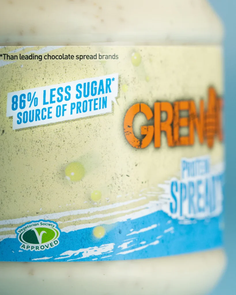 White Chocolate Cookie Protein Spread – Quality Snack Food | Grenade | 360g - product photo 2, FUNCTIONAL FOOD & Protein Snacks & Sweets.