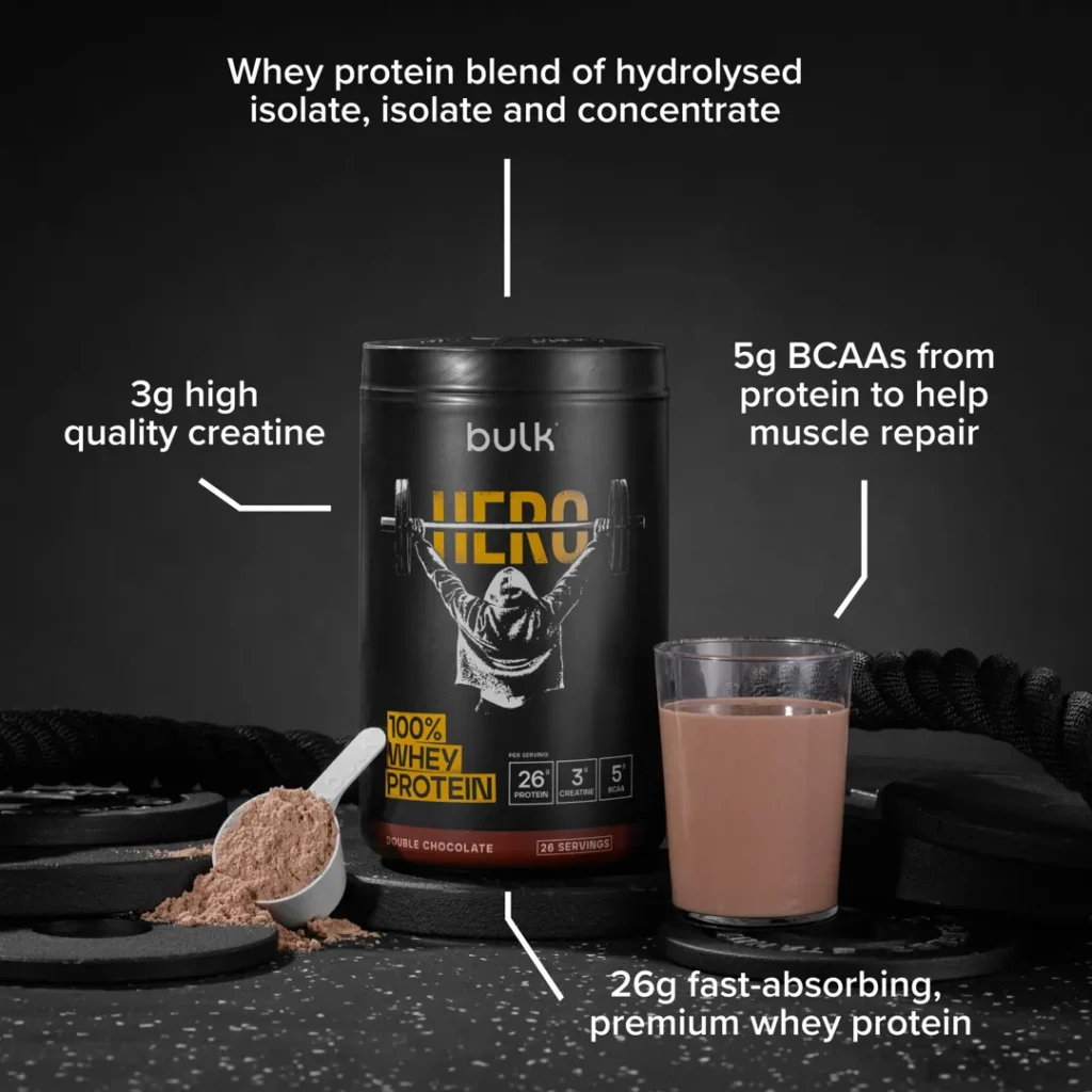 HERO Whey Protein – Complete Protein Complex | BULK | 455g - Science-Backed Performance HERO Whey Protein – Complete Protein Complex | BULK | 455g - product photo 1, Protein & SPORT.