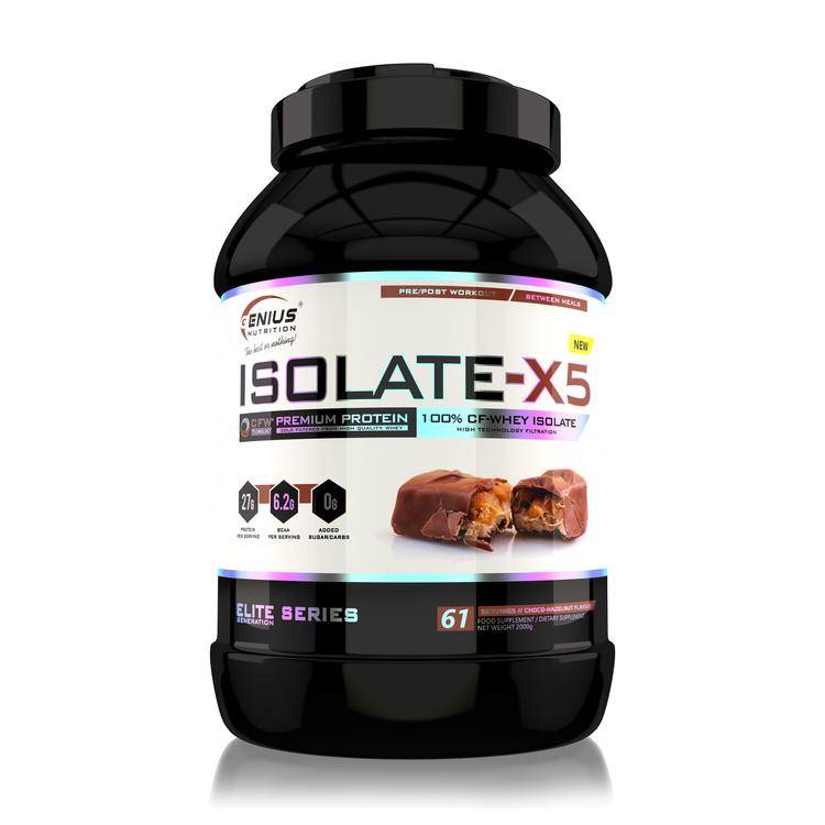 Isolate-X5 – Premium Whey Protein Isolate | Genius Nutrition | 2000g - product photo 2, Protein & SPORT.
