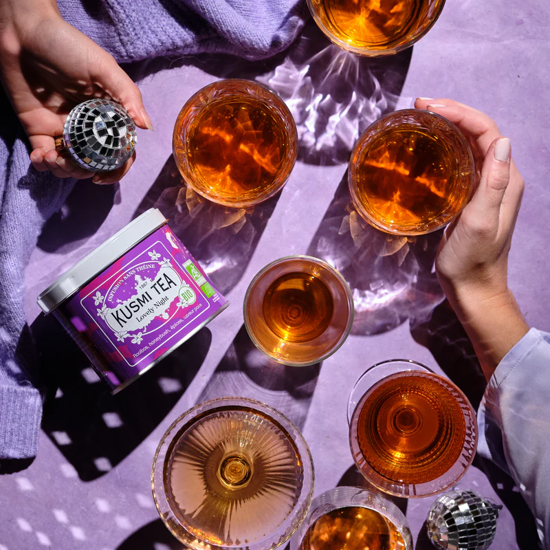 Lovely Night – Organic Sleep Tea | Kusmi Tea | 100g - product photo 2, Bio-Coffee, Matcha & Teas & FUNCTIONAL FOOD.
