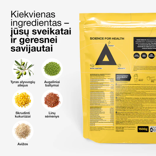 Nara Health Matcha – Nutritional Shake | NARA Health | 1500g - Science-Backed Performance Nara Health Matcha – Nutritional Shake | NARA Health | 1500g - product photo 4, FUNCTIONAL FOOD & Protein.