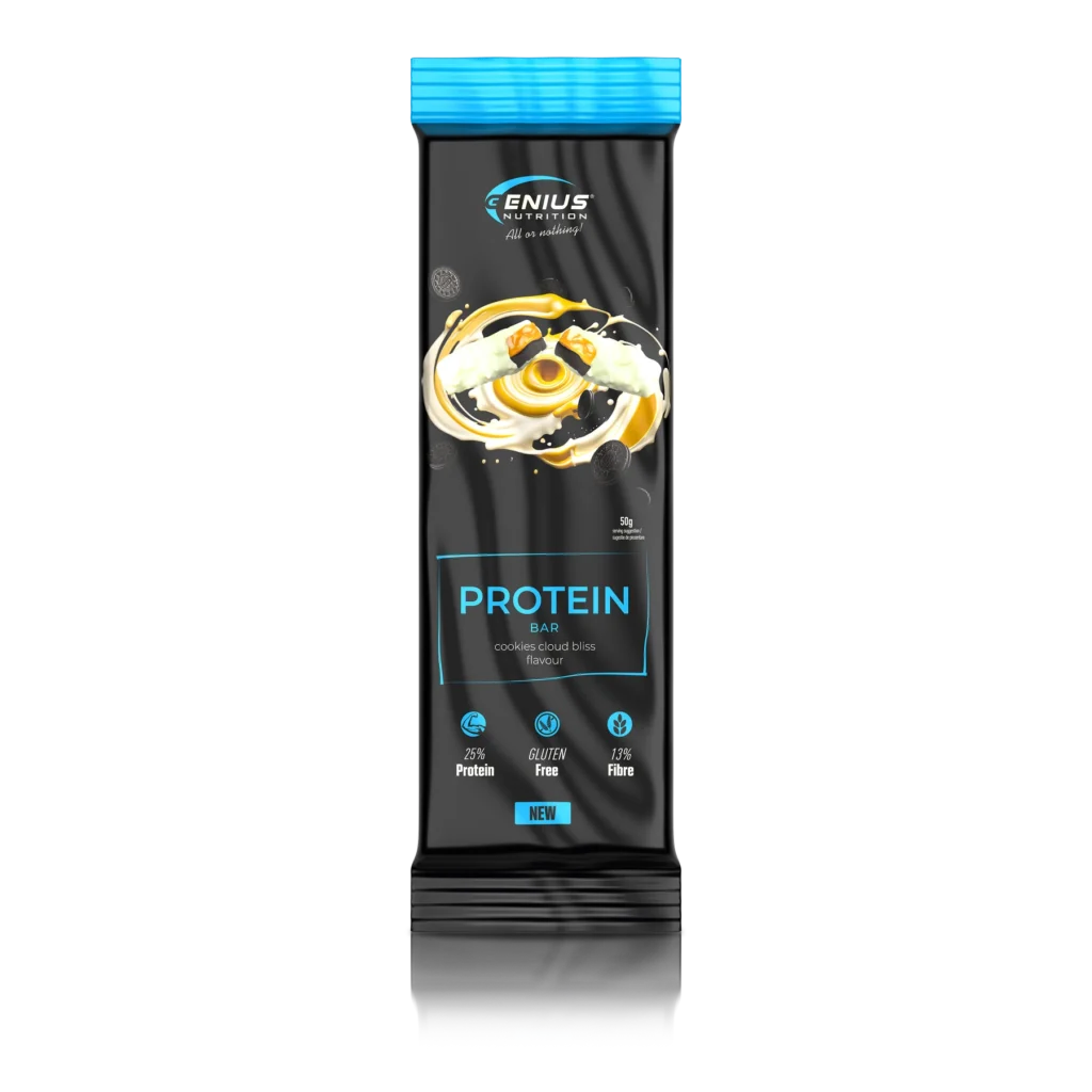 Multilayer Protein Bar 50g – High-Protein Snack Bar | Genius Nutrition | 50g - product photo 3, FUNCTIONAL FOOD & Protein Snacks & Sweets.