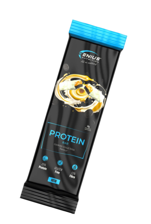 Multilayer Protein Bar 50g – High-Protein Snack Bar | Genius Nutrition | 50g | Clinical-Grade Longevity Protocol, FUNCTIONAL FOOD & Protein Snacks & Sweets supplement.