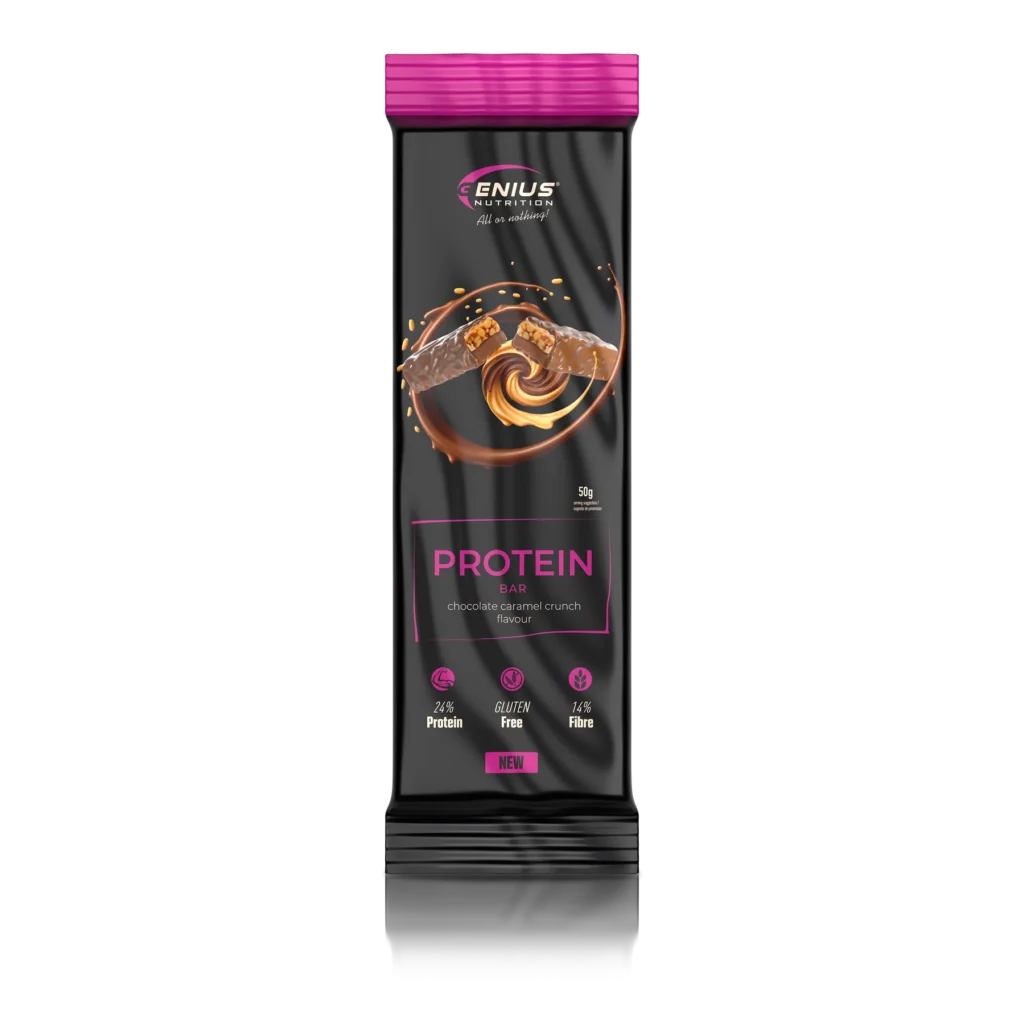 Multilayer Protein Bar 50g – High-Protein Snack Bar | Genius Nutrition | 50g - product photo 1, FUNCTIONAL FOOD & Protein Snacks & Sweets.