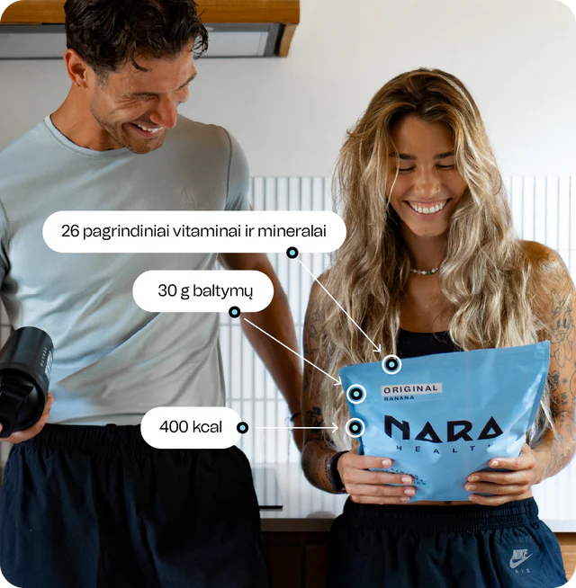 Nara Health Original Meal Shake 1500g | NARA Health | 1500g - Science-Backed Performance Nara Health Original Meal Shake 1500g | NARA Health | 1500g - product photo 4, FUNCTIONAL FOOD & Protein.