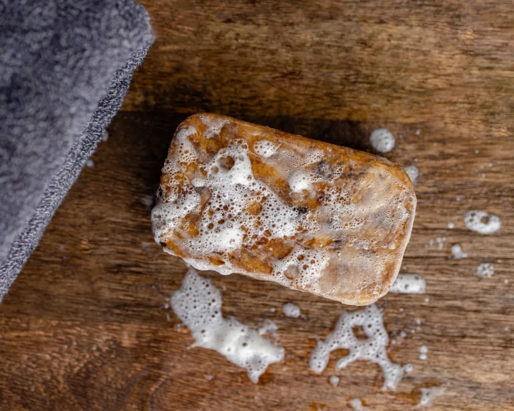 Vilgain African Black Soap – Natural Body Cleansing Soap | Vilgain | 120g - product photo 1, HEALTH & Non-Toxic Body Care.