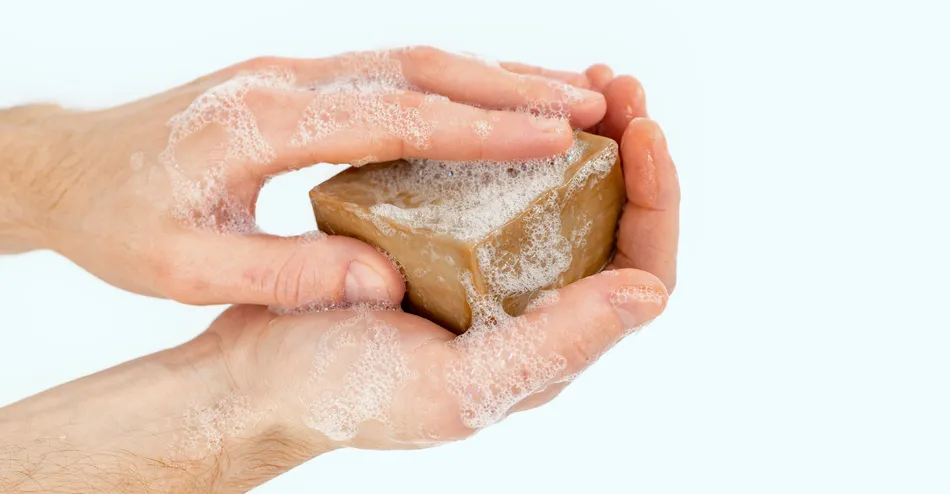 Product – Aleppo Soap with 5% Laurel Oil | Vilgain | 200g - product photo 4, HEALTH & Non-Toxic Body Care.