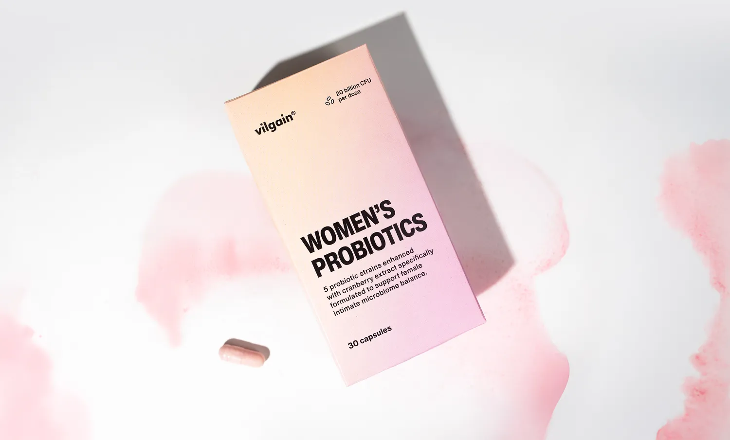 Women's Probiotics – Advanced Microbial Support | Vilgain | 30 Capsules | Clinical-Grade Longevity Protocol, Gut Health & Probiotics & HEALTH supplement.