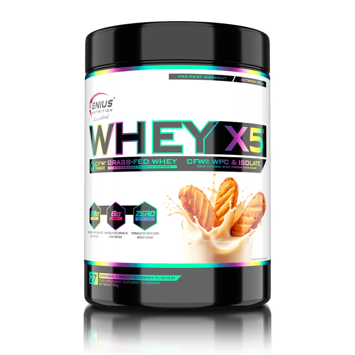 Whey-X5 – Advanced Whey Protein Blend | Genius Nutrition | 900g - product photo 6, Protein & SPORT.
