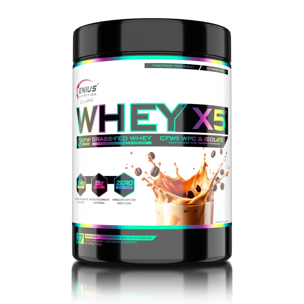 Whey-X5 – Advanced Whey Protein Blend | Genius Nutrition | 900g - product photo 2, Protein & SPORT.