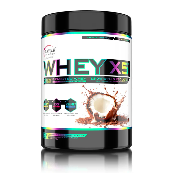 Whey-X5 – Advanced Whey Protein Blend | Genius Nutrition | 900g - product photo 4, Protein & SPORT.