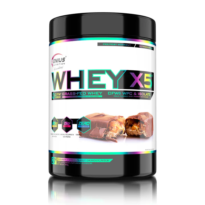 Whey-X5 – Advanced Whey Protein Blend | Genius Nutrition | 900g - product photo 5, Protein & SPORT.