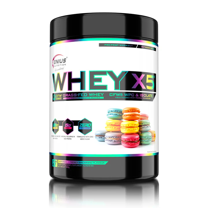 Whey-X5 – Advanced Whey Protein Blend | Genius Nutrition | 900g - product photo 8, Protein & SPORT.
