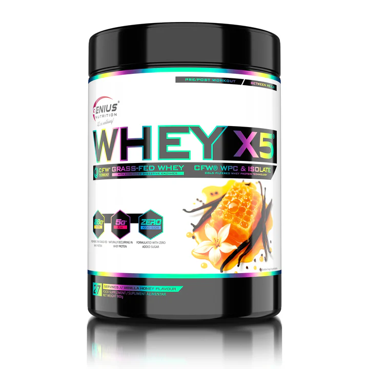 Whey-X5 – Advanced Whey Protein Blend | Genius Nutrition | 900g - product photo 3, Protein & SPORT.