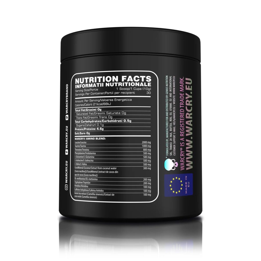 Warcry Aminorgy – Advanced Amino Blend | Genius Nutrition | 300g - product photo 1, Amino Acids & SPORT.