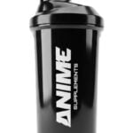 Defender Shaker Black – Sport Accessory | Anime Supplements | 600ml