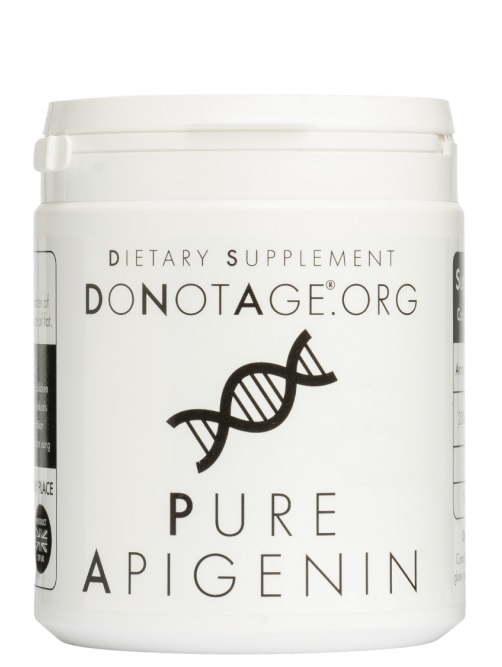 Pure Apigenin – High-Potency Supplement | DoNotAge | 60 Capsules - Science-Backed Performance Pure Apigenin – High-Potency Supplement | DoNotAge | 60 Capsules | Clinical-Grade Longevity Protocol, SLEEP supplement.