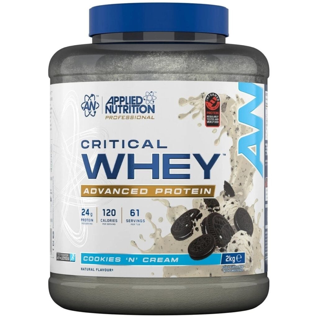 Critical Whey Protein – Premium Protein Blend | Applied Nutrition | 2kg | Clinical-Grade Longevity Protocol, Protein & SPORT supplement.