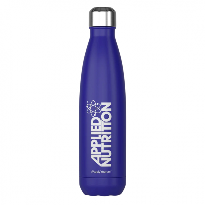 Stainless Steel Flask Blue | Applied Nutrition | 500ml - Science-Backed Performance Stainless Steel Flask Blue | Applied Nutrition | 500ml | Clinical-Grade Longevity Protocol, GEAR & Shakers & Drinkware supplement.