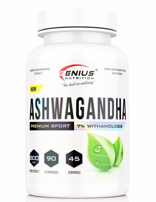 Ashwagandha – Adaptogen Formula | Genius Nutrition | 90 Capsules | Clinical-Grade Longevity Protocol, HEALTH & Nervous System & Stress supplement.