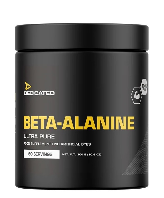 Beta Alanine – Enhanced Muscle Endurance | Dedicated Nutrition | 300g | Clinical-Grade Longevity Protocol, Amino Acids & SPORT supplement.