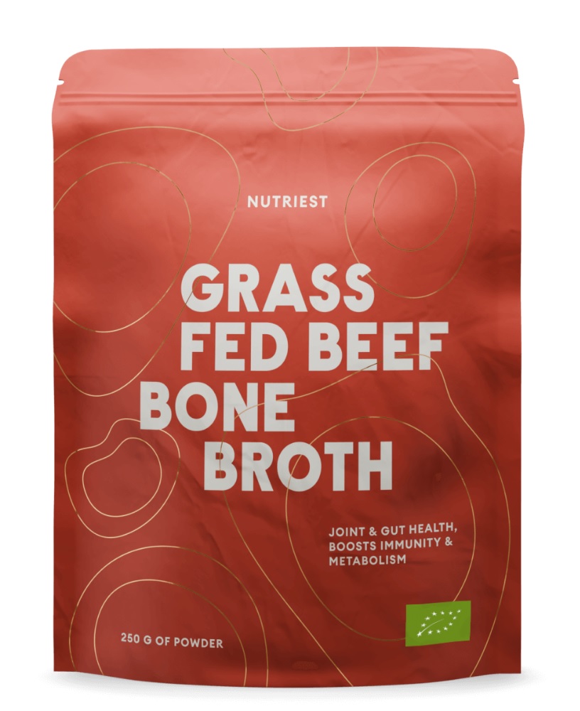 Bone Broth – Nutritious Collagen Support | Nutriest | 250g | Clinical-Grade Longevity Protocol, Gut Health & Probiotics & HEALTH supplement.