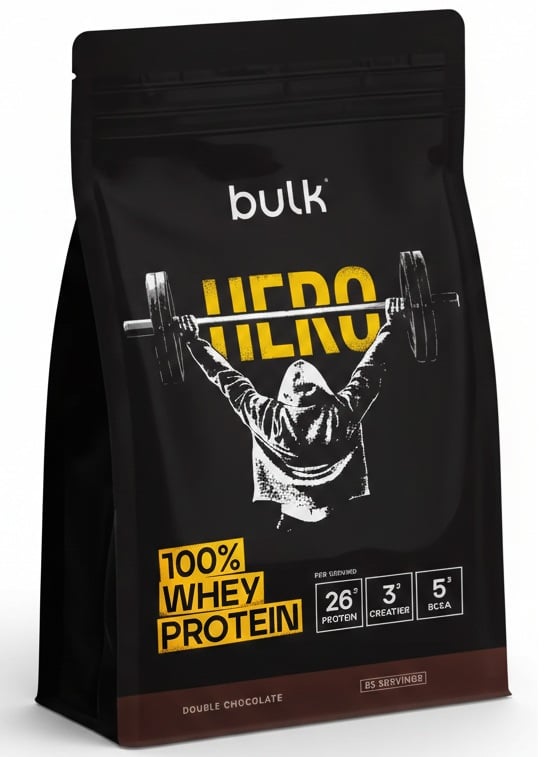 HERO Whey Protein – 100% Whey Protein Complex | BULK | 2275 g - Science-Backed Performance HERO Whey Protein – 100% Whey Protein Complex | BULK | 2275 g | Clinical-Grade Longevity Protocol, Protein & SPORT supplement.