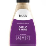Low Calorie Sauce Garlic & Herb – Flavorful Sauce for Snacks | BULK | 425ml