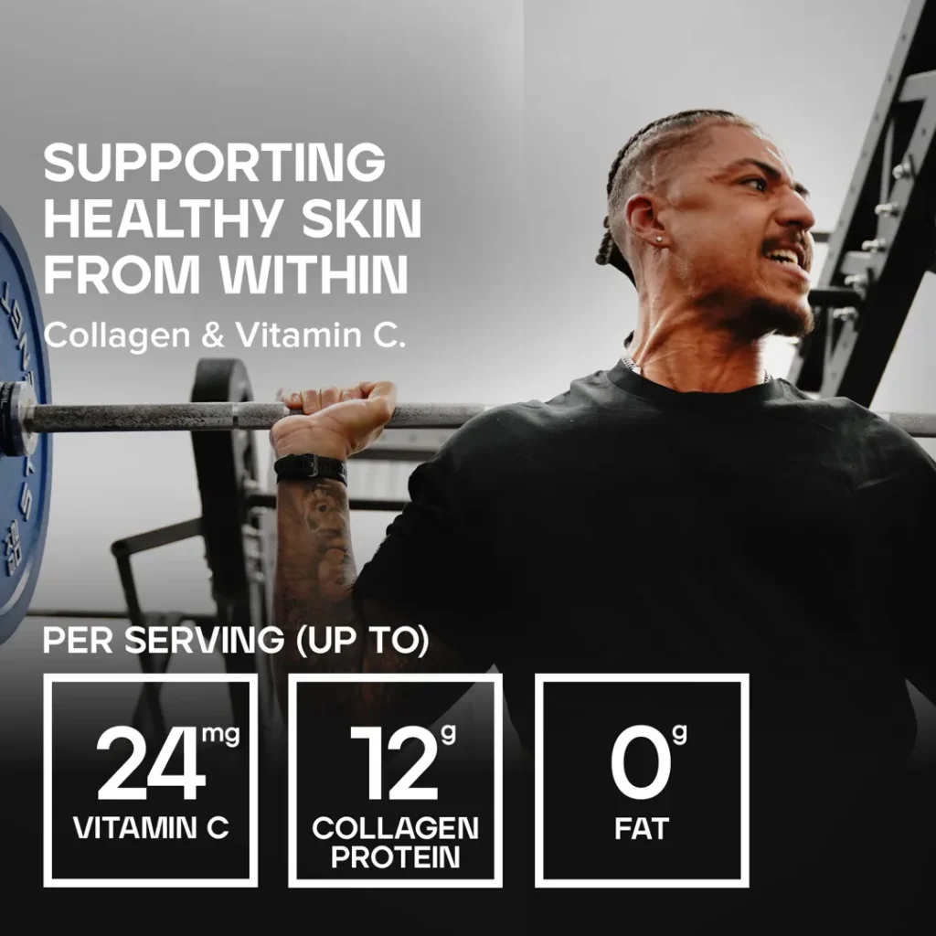 Collagen & Vitamin C – Hydrolyzed Collagen Powder with Stevia | BULK | 500g - product photo 2, HEALTH & Joints & Collagen.