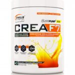 CreaF7 – Professional 6-Type Creatine Pump Blend | Genius Nutrition | 405g (45 Servings)