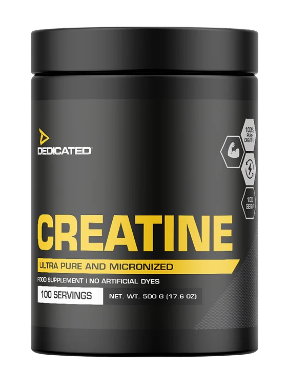Dedicated Creatine Monohydrate – Pure Muscle Support | Dedicated Nutrition | 500g - Science-Backed Performance Dedicated Creatine Monohydrate – Pure Muscle Support | Dedicated Nutrition | 500g | Clinical-Grade Longevity Protocol, Creatine & SPORT supplement.