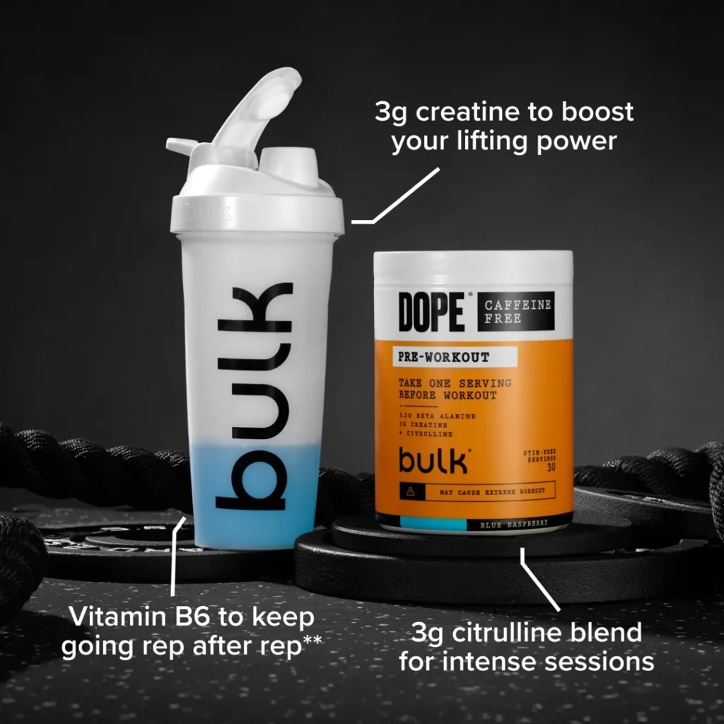 Dope Caffeine-Free Pre-Workout – Premium Performance Powder | BULK | 510g - Science-Backed Performance Dope Caffeine-Free Pre-Workout – Premium Performance Powder | BULK | 510g - product photo 2, Pre-Workout & Energy & SPORT.