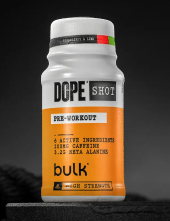 Dope Pre-Workout Shot – Energizing Pre-Workout Formula | BULK | 60ml - Science-Backed Performance Dope Pre-Workout Shot – Energizing Pre-Workout Formula | BULK | 60ml | Clinical-Grade Longevity Protocol, Pre-Workout & Energy & SPORT supplement.