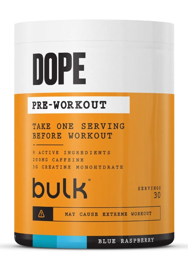 Dope Pre-Workout – High-Energy Pre-Workout Supplement with Caffeine | BULK | 510g - Science-Backed Performance Dope Pre-Workout – High-Energy Pre-Workout Supplement with Caffeine | BULK | 510g | Clinical-Grade Longevity Protocol, Pre-Workout & Energy & SPORT supplement.