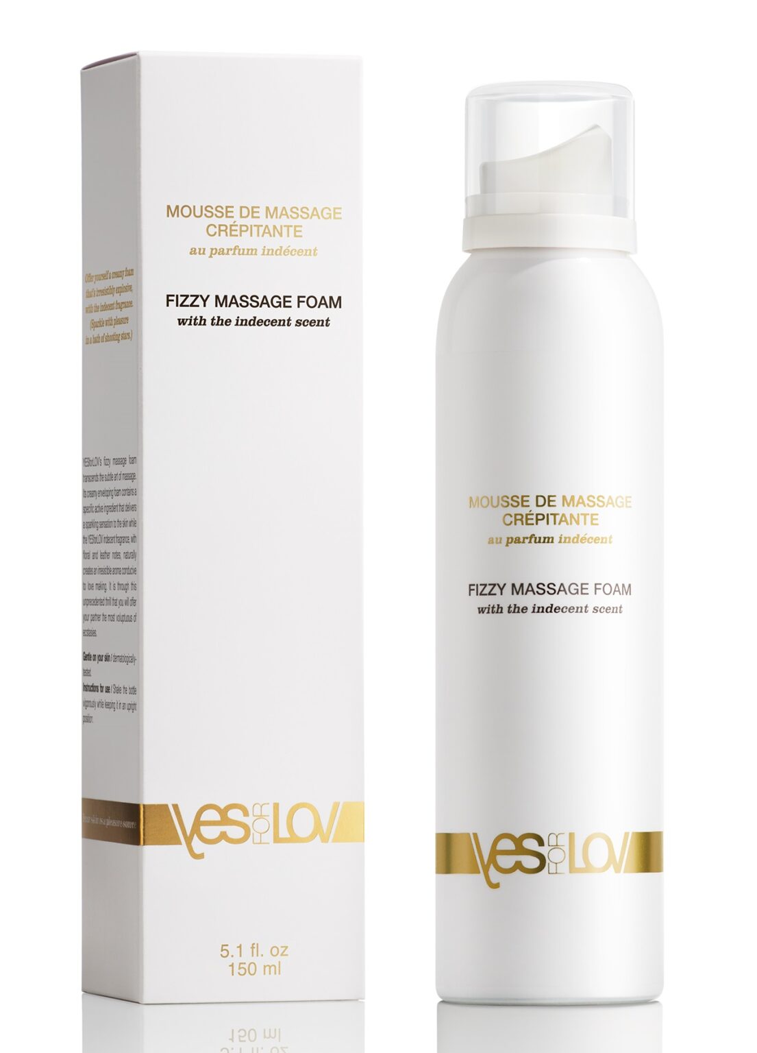 Fizzy Massage Foam – Luxurious Massage Foam | Yesforlov | 100ml | Clinical-Grade Longevity Protocol, HEALTH & Intimate Wellness supplement.