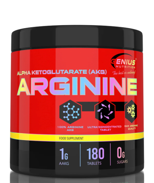 AAKG 1000MG – Performance Amino Formula | Genius Nutrition | 180 Tablets - Science-Backed Performance AAKG 1000MG – Performance Amino Formula | Genius Nutrition | 180 Tablets | Clinical-Grade Longevity Protocol, Amino Acids & SPORT supplement.