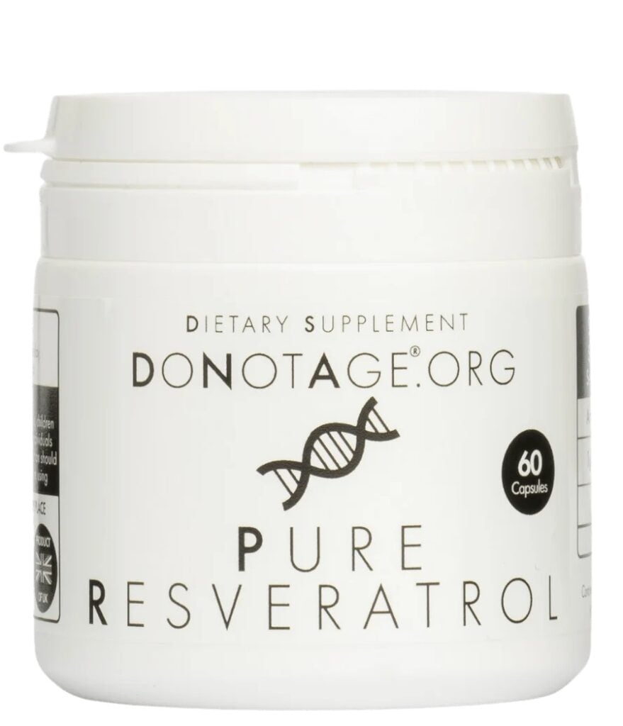 Pure Resveratrol kapsulės antioksidacinei ląstelių apsaugai