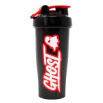Ghost Shaker Cup Black – Stylish Blender Bottle | Human Performance Pro | 800 ml