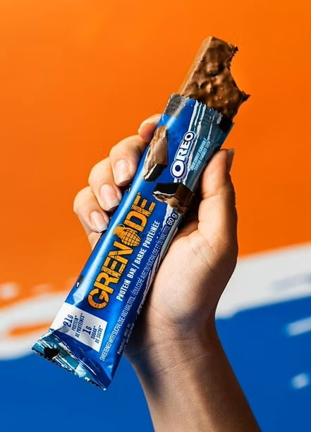 Grenade Protein Bar – Protein Snack | Grenade | 60g | Clinical-Grade Longevity Protocol, FUNCTIONAL FOOD & Protein Snacks & Sweets supplement.