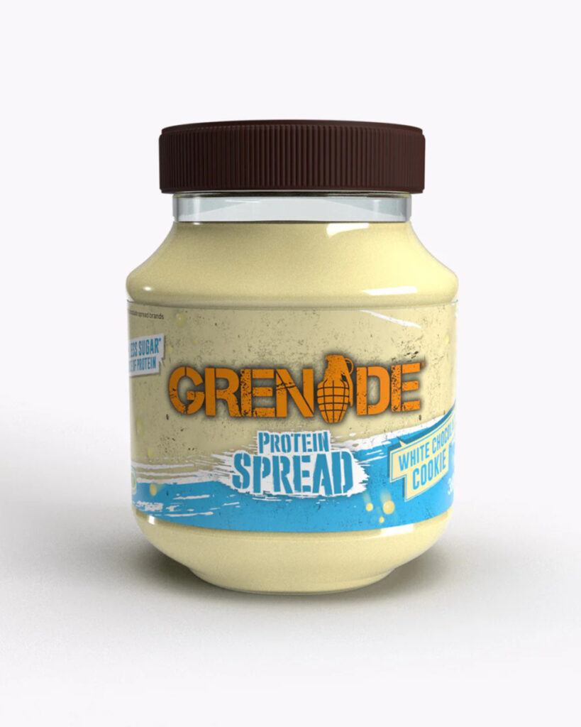 White Chocolate Cookie Protein Spread – Quality Snack Food | Grenade | 360g - product photo 1, FUNCTIONAL FOOD & Protein Snacks & Sweets.